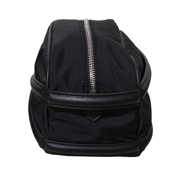 Alexander McQueen Harness Black Nylon Leather Travel Beauty Bag - Picture 5 of 12